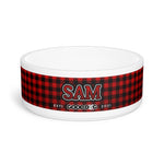 Lumberjack Pet Bowl (N-Z)